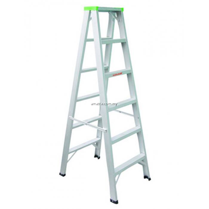 EVERLAS DS07 DOUBLE SIDED ALUMINIUM LADDER 7 STEP 1693MM (5.55')