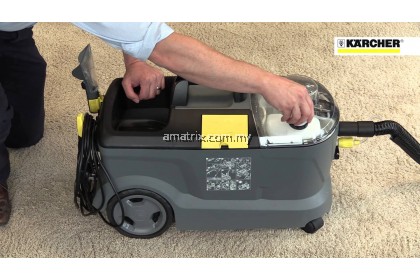 Karcher Puzzi 10 1 Carpet Upholstery Cleaner 1290w 10litres 220mbar