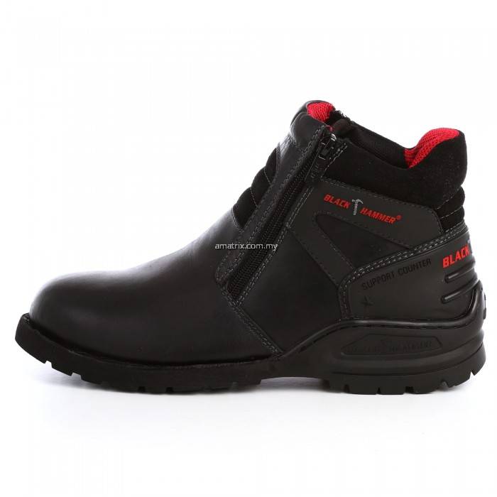 BLACK HAMMER BH5104 5000 Series Men Safety Shoes Mid Cut ...