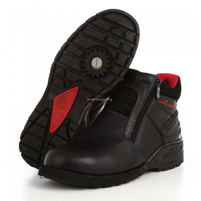 BLACK HAMMER BH5104 5000 Series Men Safety Shoes Mid Cut ...