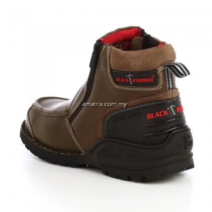 BLACK HAMMER BH5106 5000 Series Men Safety Shoes Mid Cut ...
