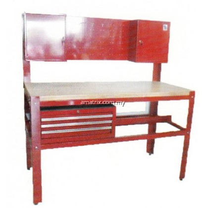 EU 4182 WORKBENCH C/W BACK PANEL 1500x700x1500mm