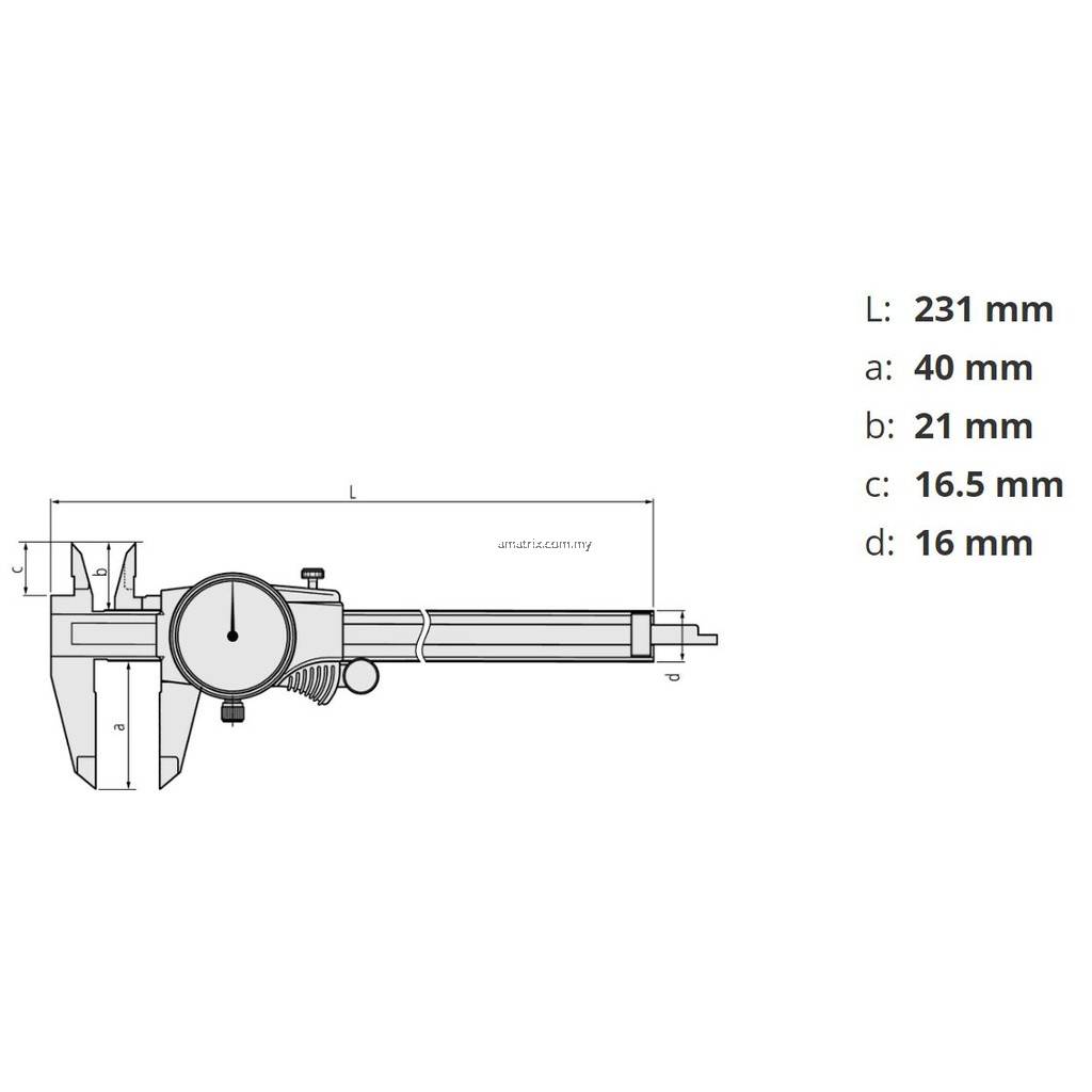 MITUTOYO 505-730 Watch measuring slider with locking screw, type:, measuring range 0-150 mm MITUTOYO 505-730 Watch measuring slider with locking screw, type:, measuring range 0-150 mm