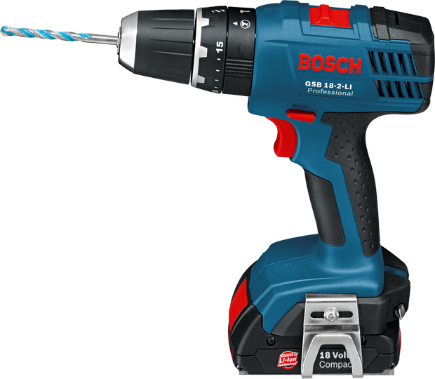 Bosch Professional GSR 18 VE-2-Li Cordless Drill, 2 X 4.0 Ah - Foto 8